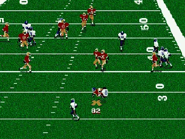 Madden NFL 96 (USA, Europe) screen shot game playing